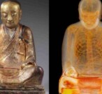 Corpo di un monaco da 1000 anni in una statua di Buddha
